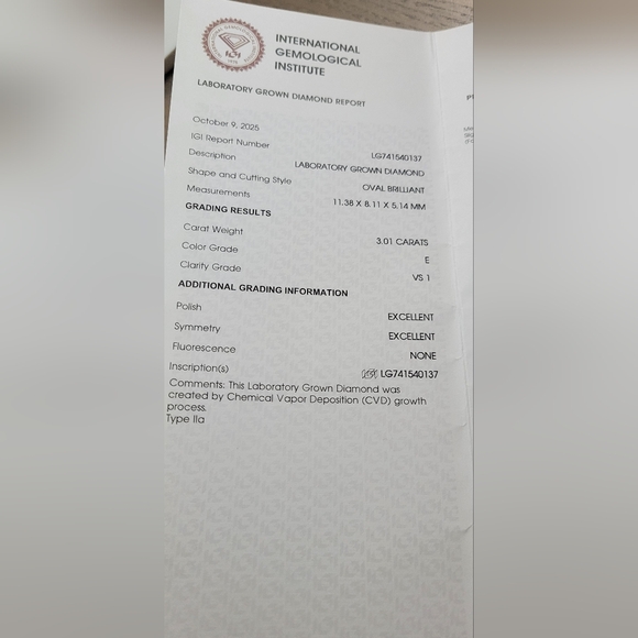 Elegant Silver Oval-Cut Ring - Picture 13 of 14